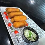Bolinho Mousse de Abóbora com Camarão
